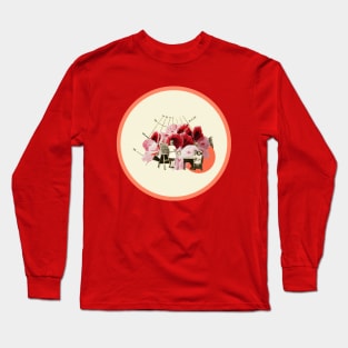 children with flower Long Sleeve T-Shirt